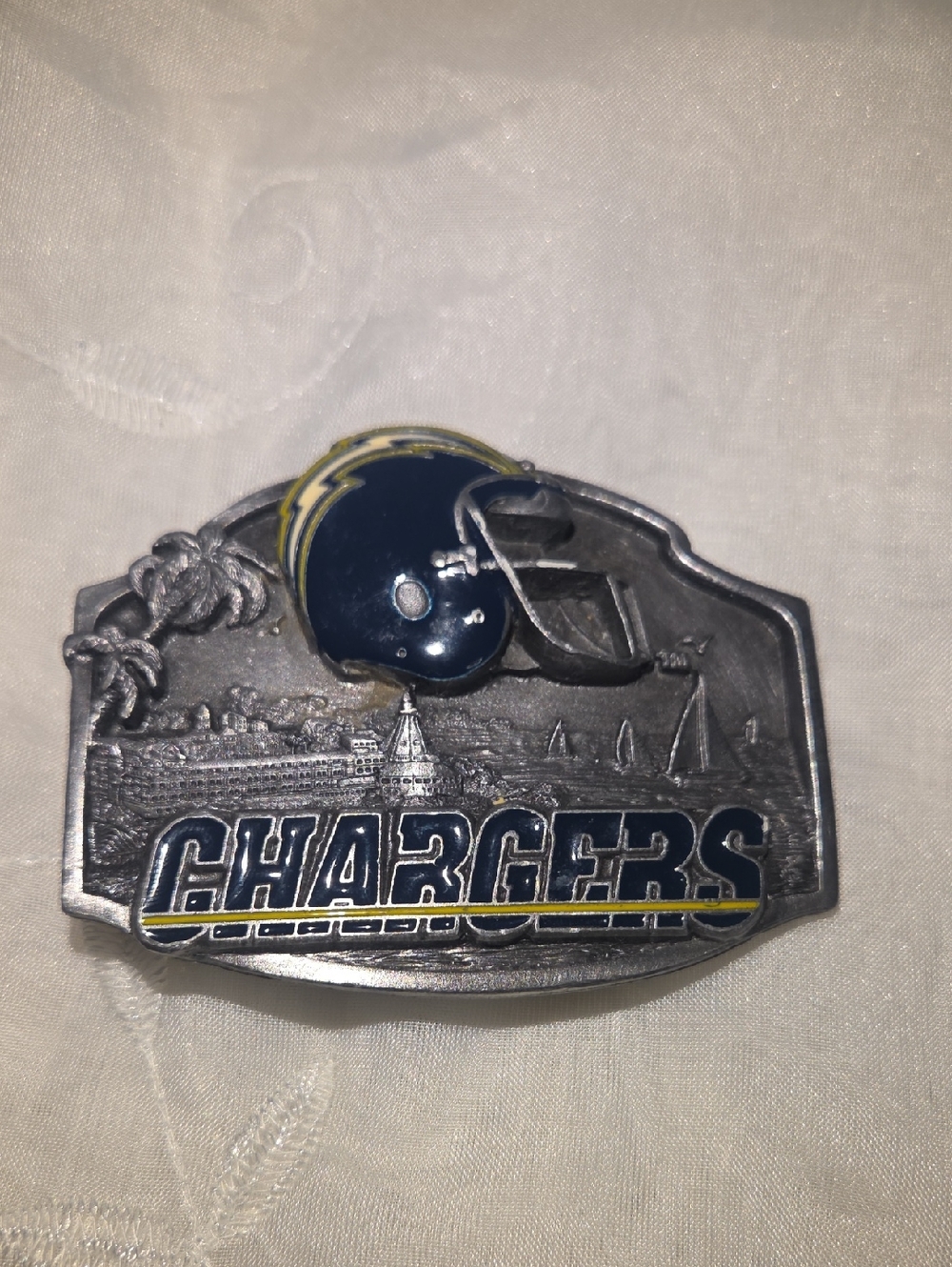 Vintagr San Diego Chargers Metal Belt Buckle